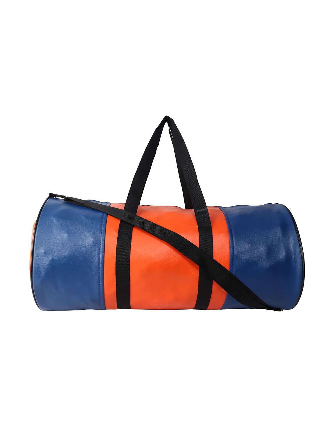 multi colored leatherette (pu) dufflebag