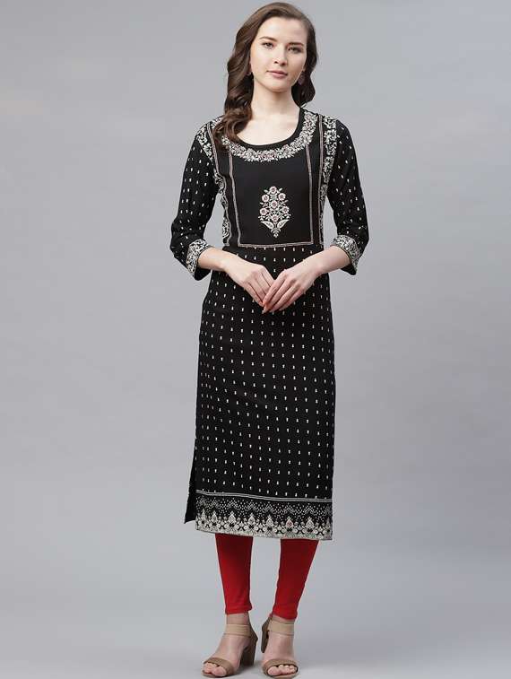 women's straight kurta