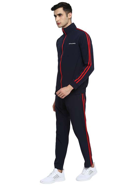 navy blue taped track suit - 17478961 -  Standard Image - 1