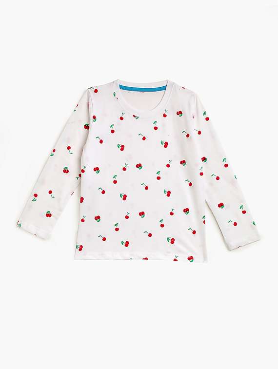 white cotton blend pyjama set nightwear - 17479016 -  Standard Image - 1