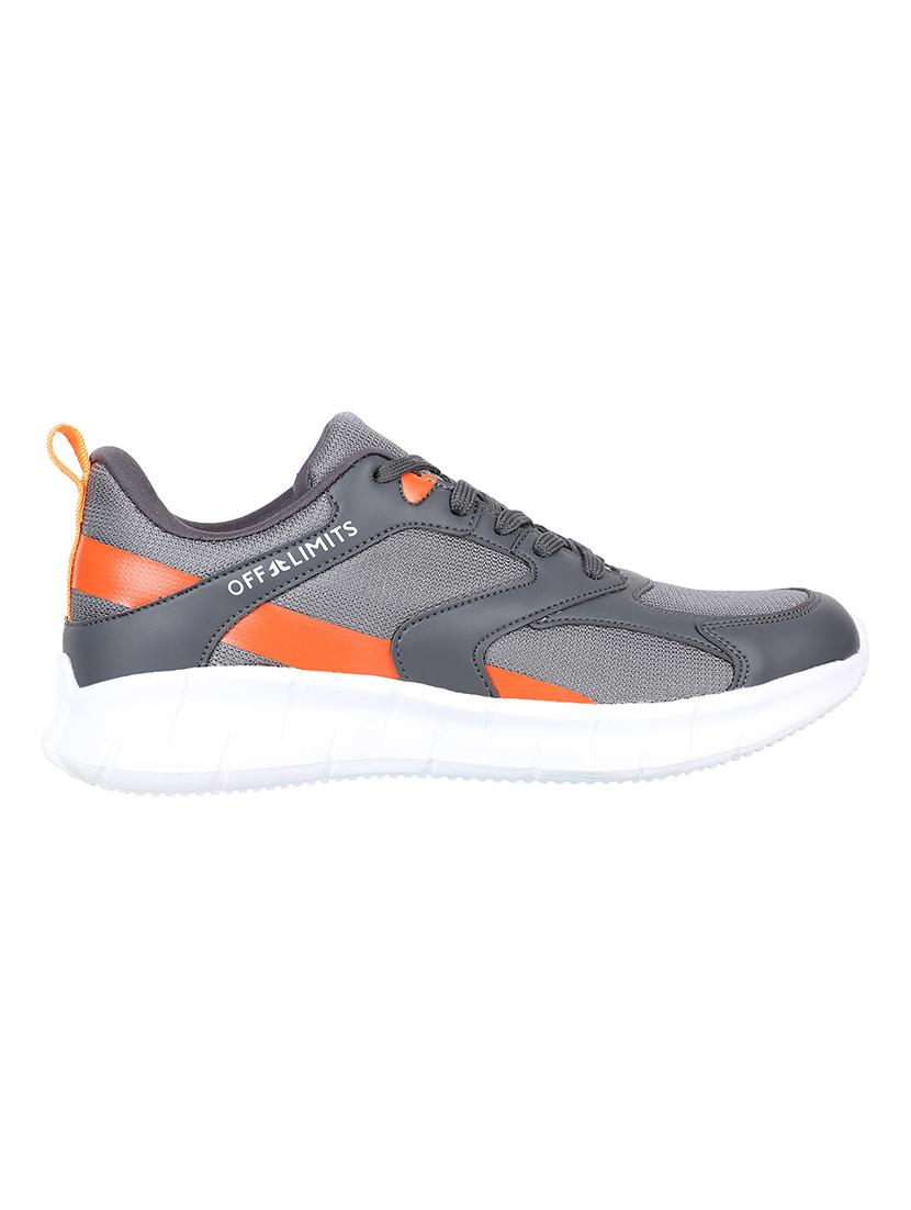orange lace up sport shoe - 17480542 - Standard Image - 1