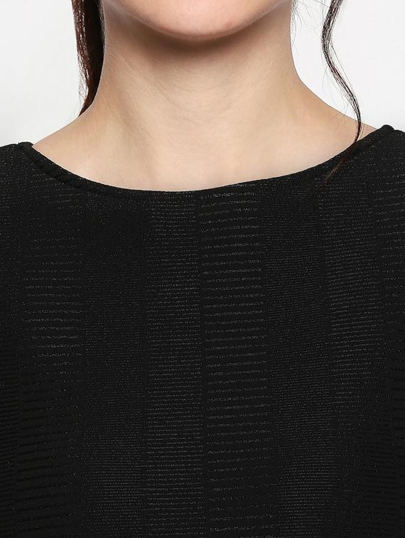 round neck solid top - 17483374 - Standard Image - 4