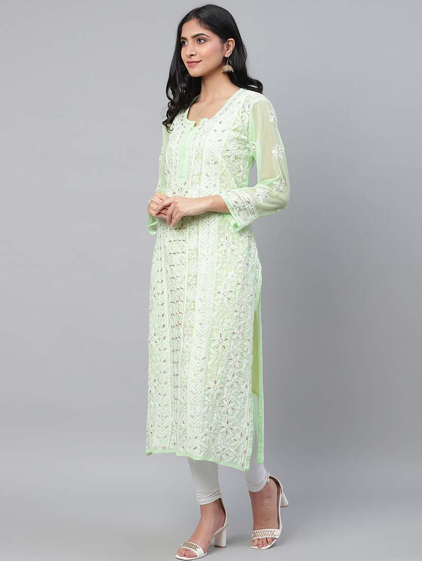 women's straight kurta - 17484775 -  Standard Image - 1