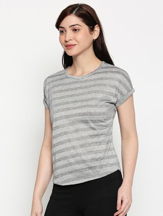 crew neck striped tee - 17484783 -  Standard Image - 1