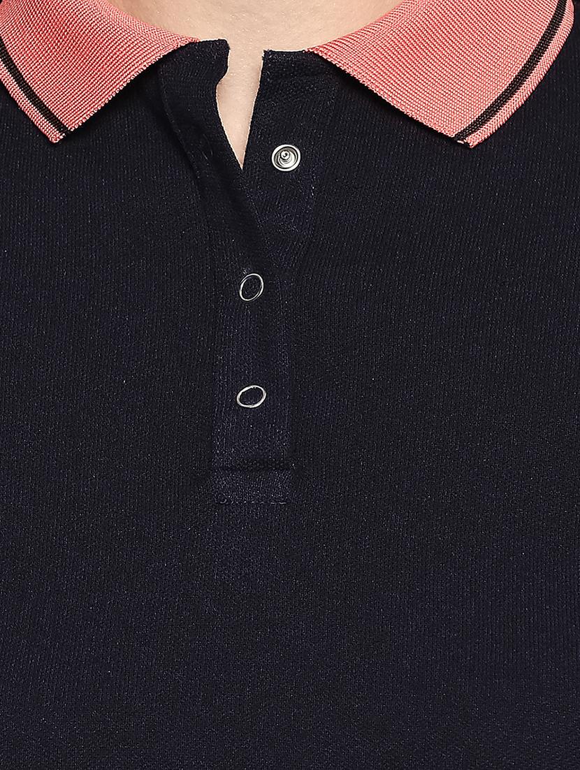 contrast ribbed shirt dress - 17492570 - Standard Image - 4