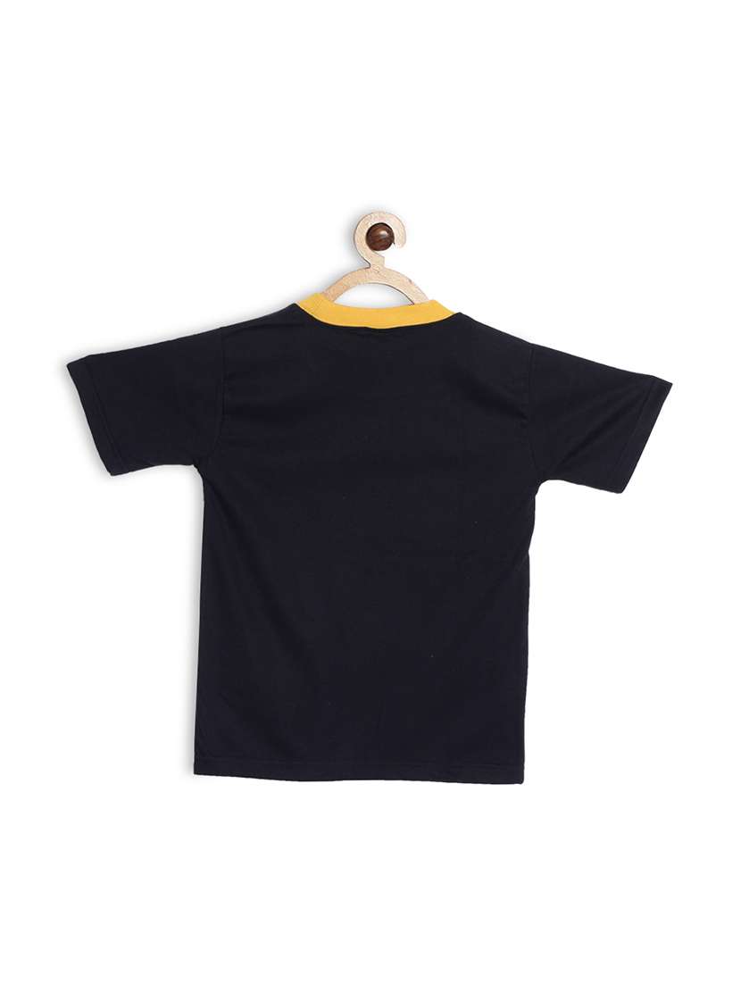 navy blue cotton tshirt - 17492882 -  Standard Image - 1
