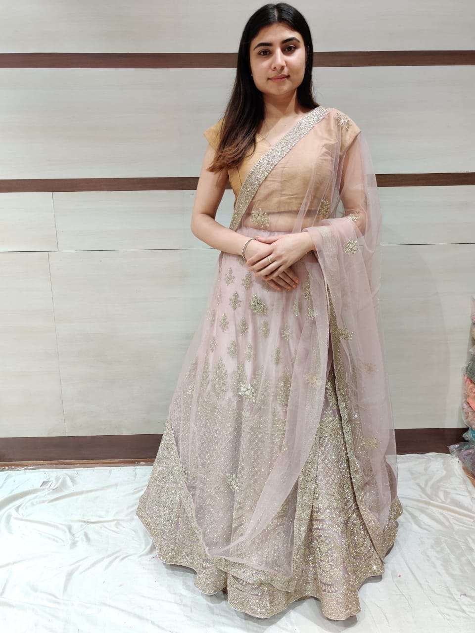 beautiful embroidered lehenga 