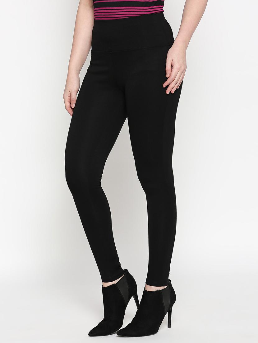 high rise solid  jegging - 17498881 -  Standard Image - 1
