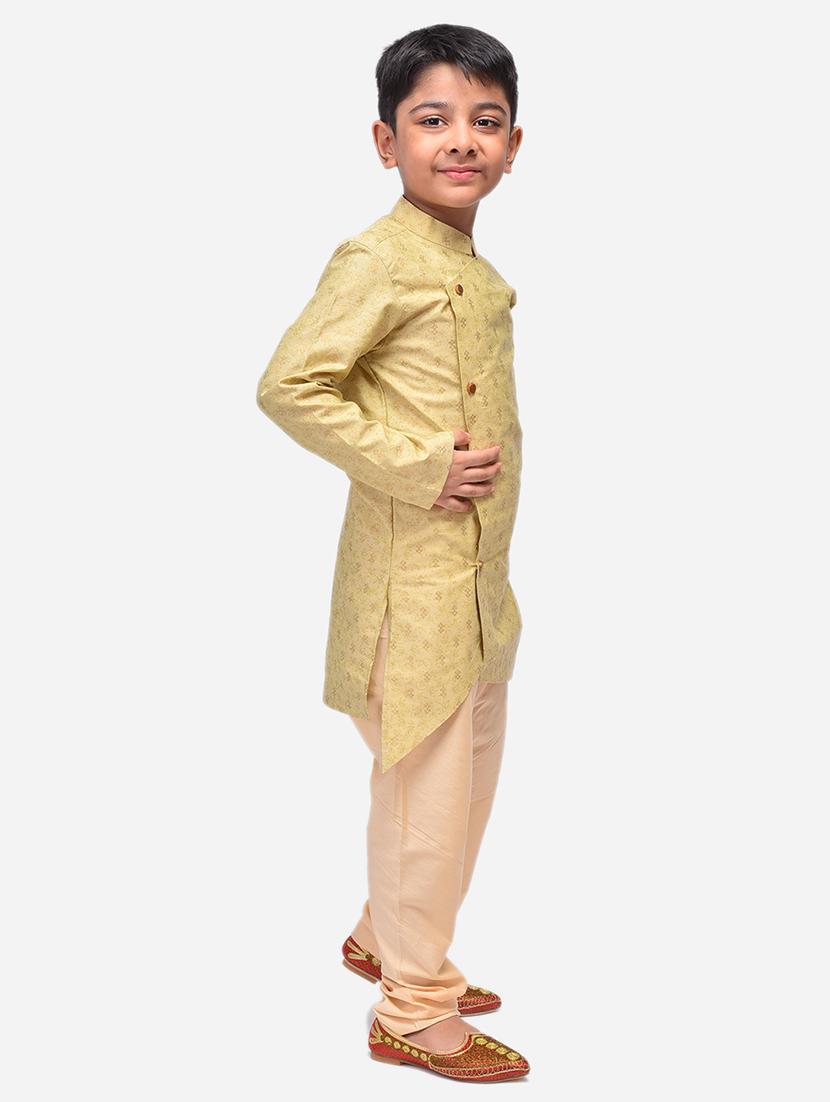 embellished kurta with pajama set - 17498962 - Standard Image - 1