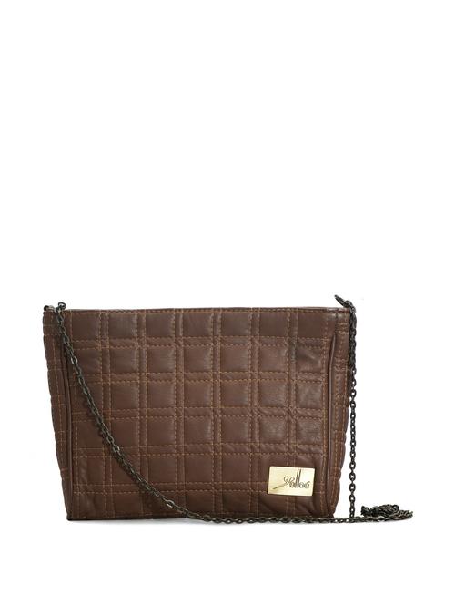 Brown Sling Bag - YELLOE
