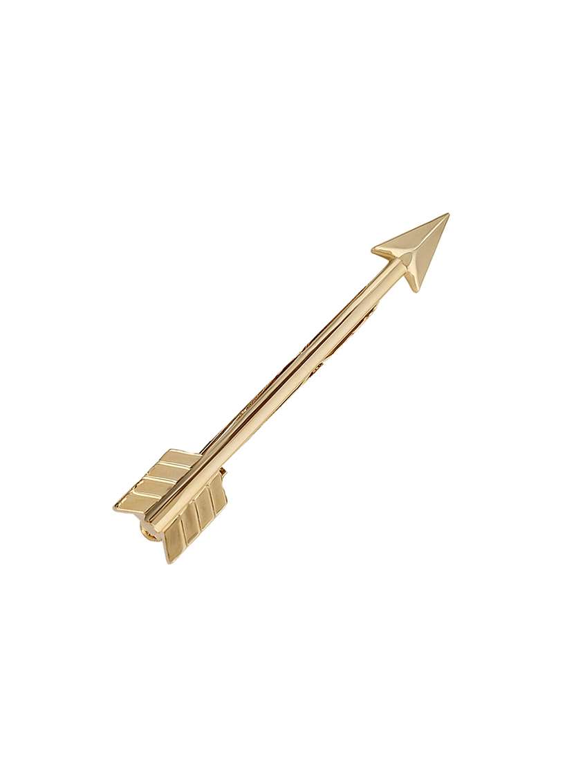 gold metal alloy brooch