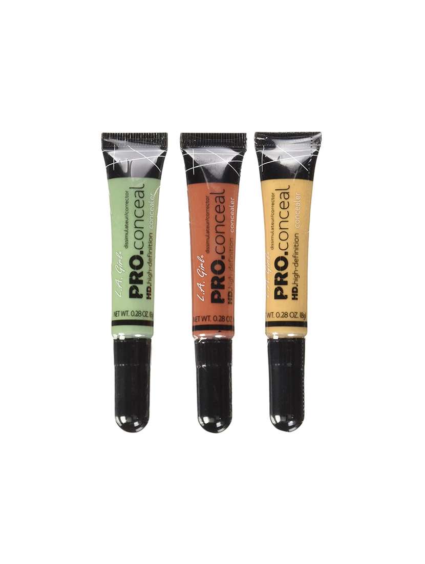 l.a girl pack of 3 hd pro conceal 