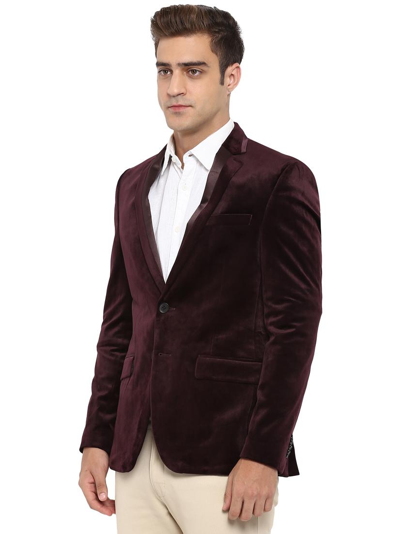 brown single breasted blazer - 17502725 - Standard Image - 1