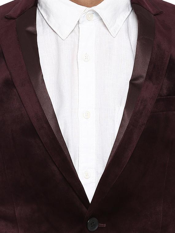 brown single breasted blazer - 17502725 - Standard Image - 4
