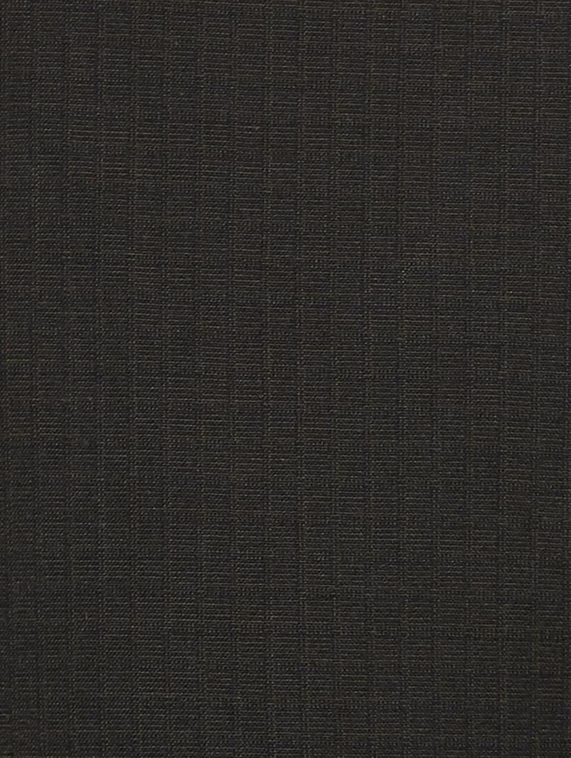 olive green checkered flat front casual trouser - 17504530 - Standard Image - 4