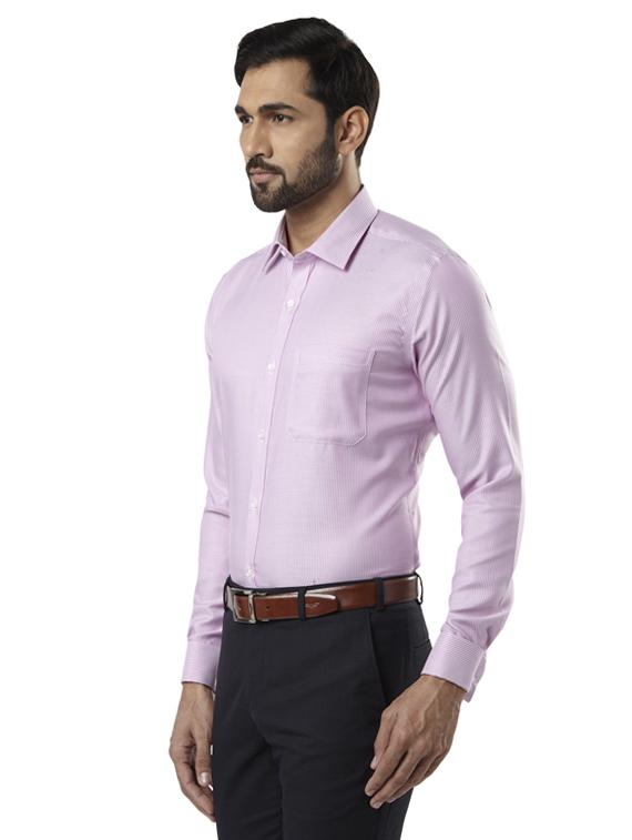 pink striped formal shirt - 17505965 - Standard Image - 1
