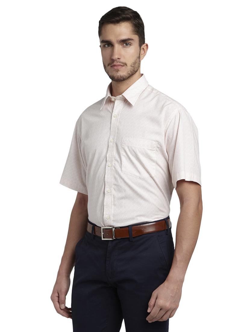 off white printed casual shirt - 17506337 -  Standard Image - 1