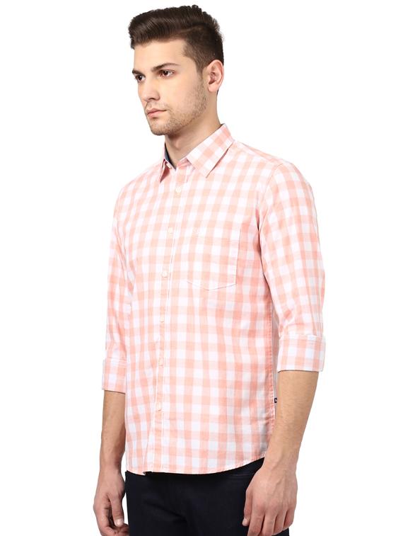 pink checkered casual shirt  - 17507479 -  Standard Image - 1