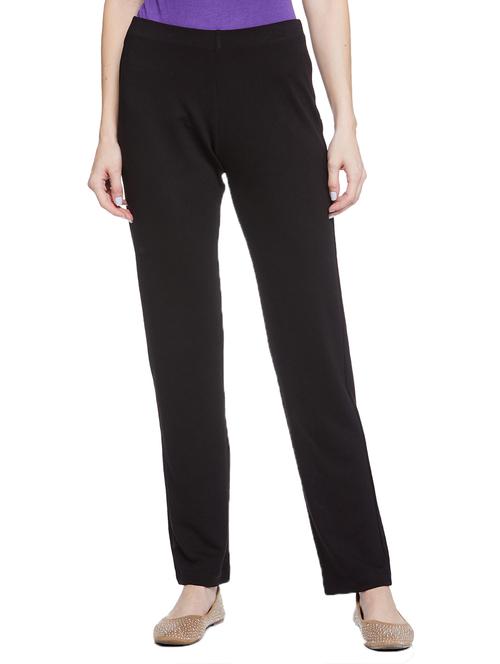 women solid flat front tailored pants - 17508256 -  Standard Image - 0