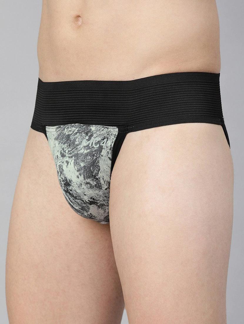print 94% cotton, 6% elastane brief - 17513476 -  Standard Image - 1