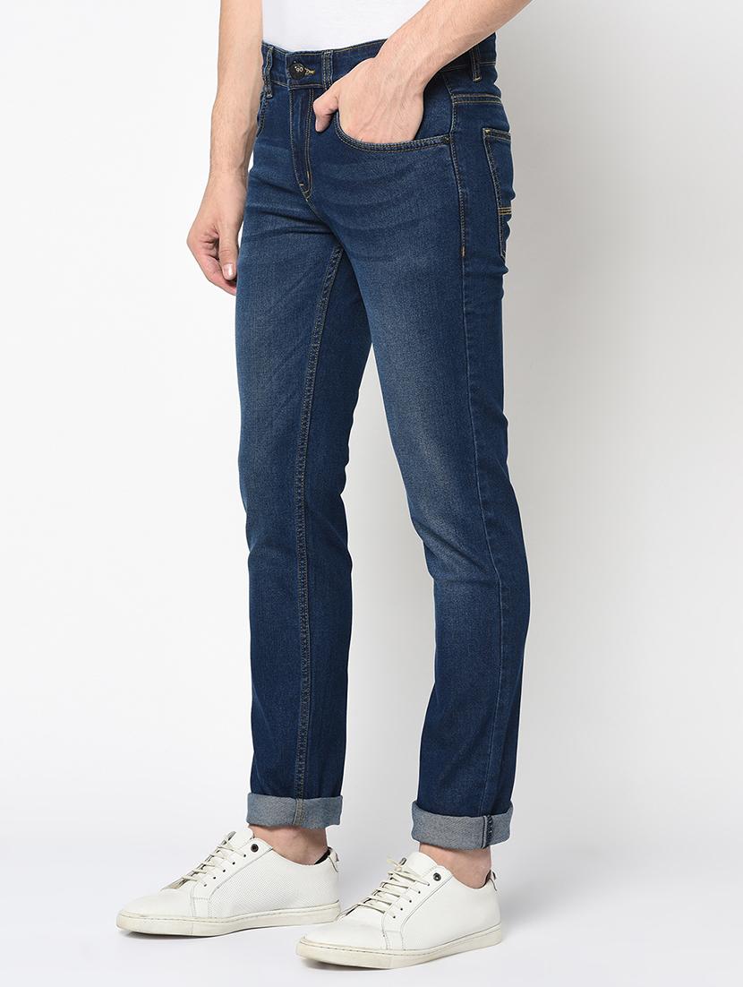 blue light washed denim jeans - 17517743 -  Standard Image - 1