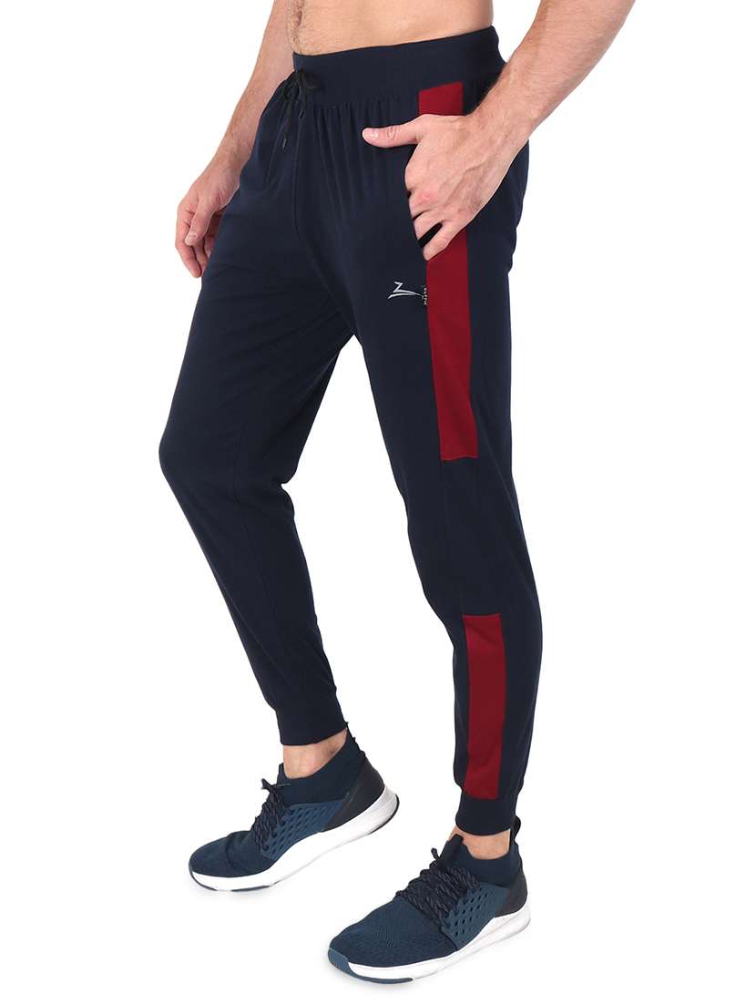 navy blue side taped jogger - 17520512 -  Standard Image - 1