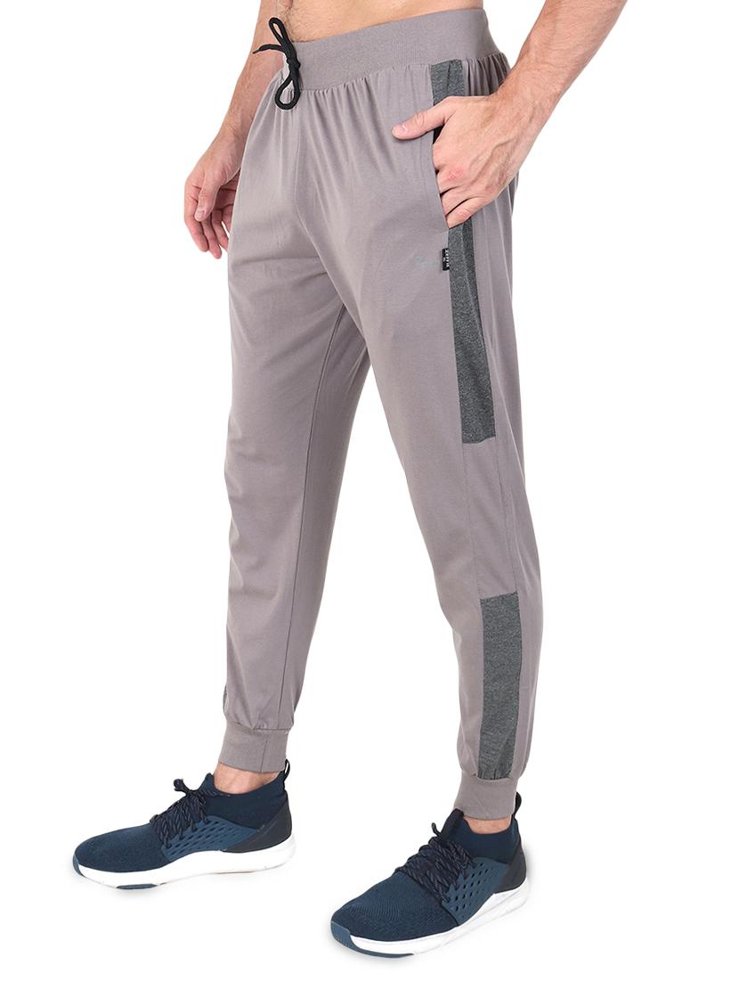 grey side taped jogger - 17520513 -  Standard Image - 1