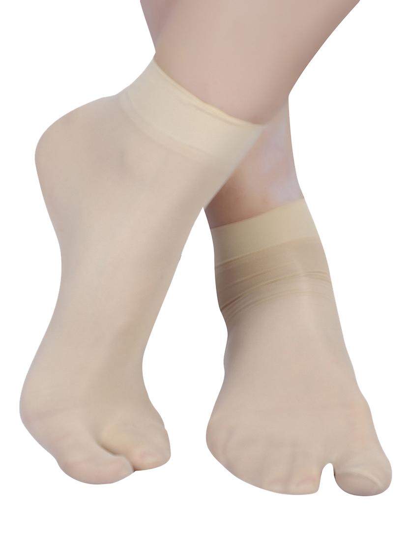 multi colored nylon blend ankle length sock - 17521224 - Standard Image - 1
