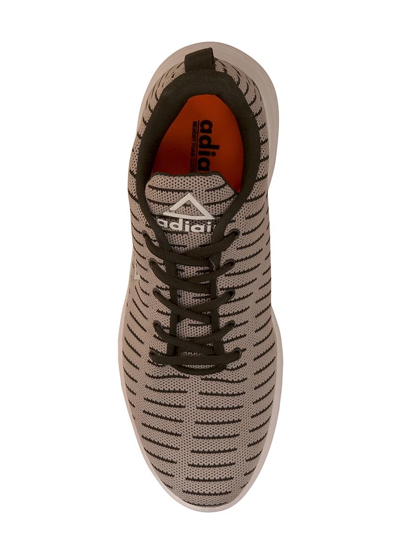 grey polyester sport shoes - 17521576 - Standard Image - 4