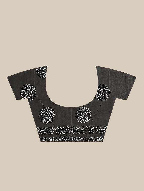 women's embroidered saree - 17522329 -  Standard Image - 4