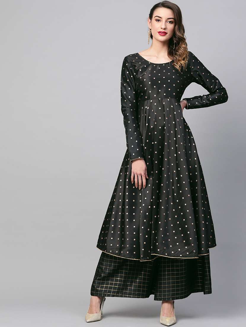 ethnic motifs anarkali kurta