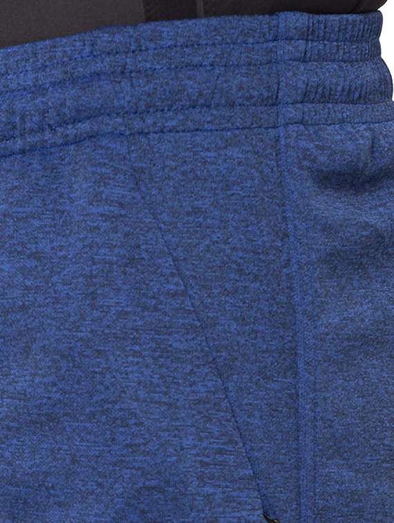 blue solid full length track pant - 17524650 -  Standard Image - 4