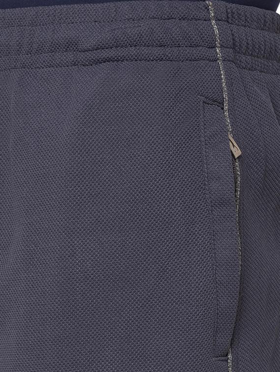 grey solid full length track pant - 17524652 - Standard Image - 4