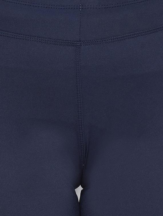 blue poly spandex sports capris - 17525192 - Standard Image - 4