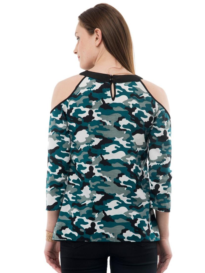 women's straight key hole neck top - 17527254 -  Standard Image - 1