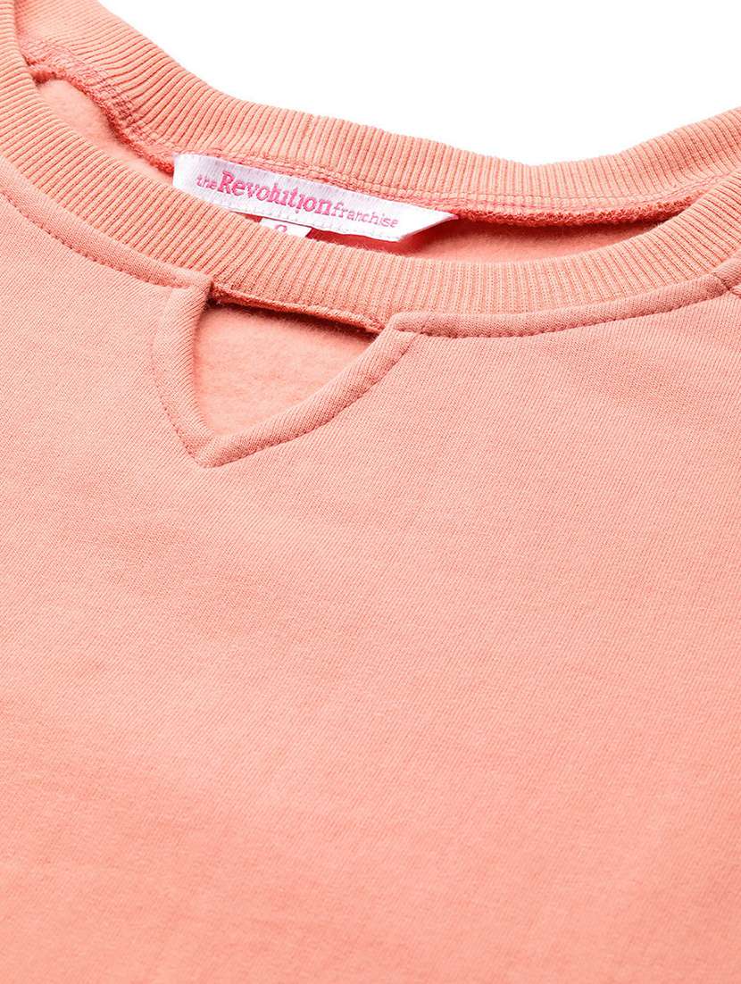 solid fleece plus sweatshirt - 17527607 - Standard Image - 4