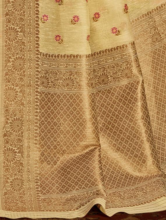 jacquard work paithani saree with blouse - 17527789 -  Standard Image - 1