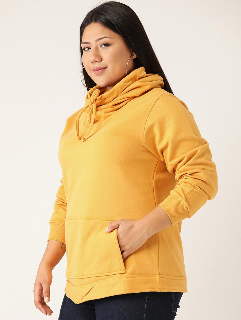 solid fleece plus sweatshirt - 17528183 - Standard Image - 1
