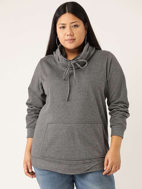 solid fleece plus sweatshirt - 17528186 -  Standard Image - 0