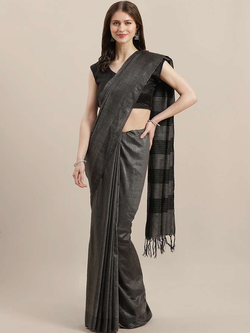 self design bhagalpuri saree with blouse