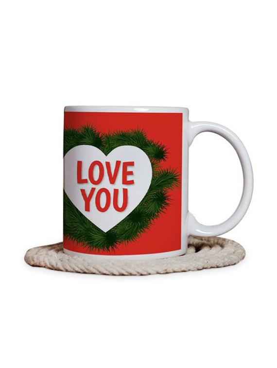 rightgifting ceramic digital printed coffee mug(250 ml , red) - 17528546 - Zoom Image - 0