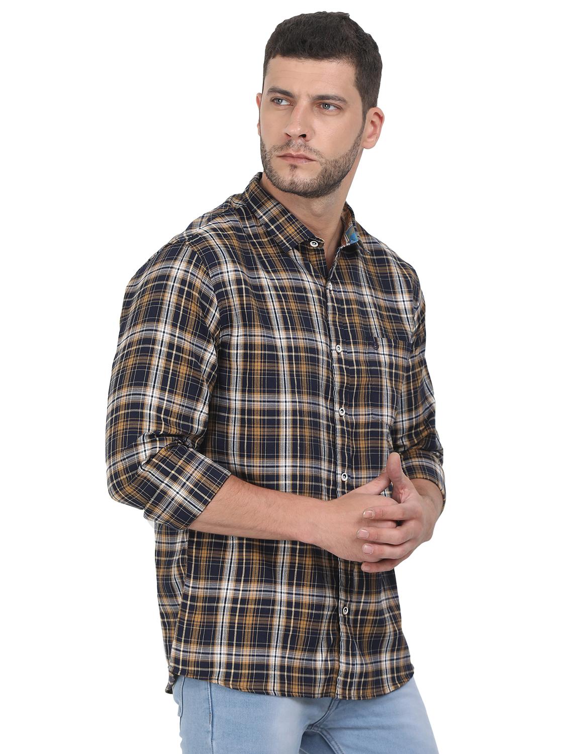 multi colored checkered casual shirt - 17528958 - Standard Image - 1