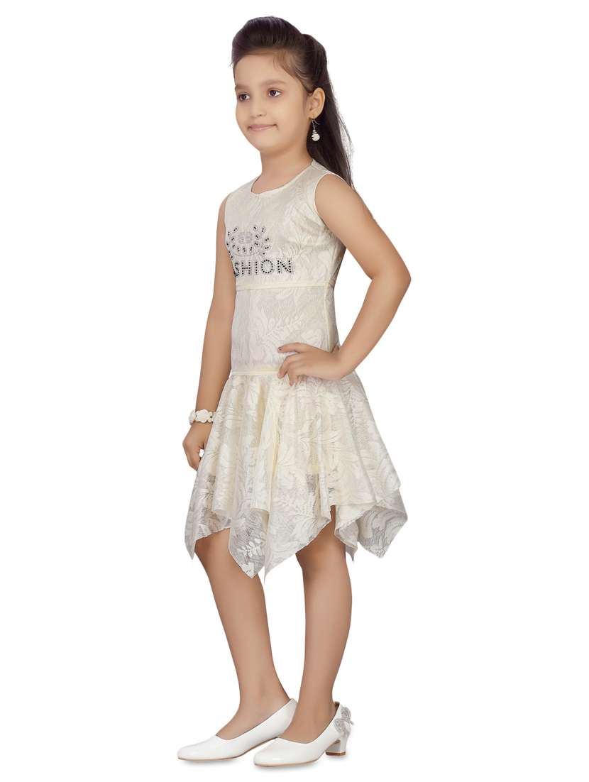 white net frock - 17529055 -  Standard Image - 1