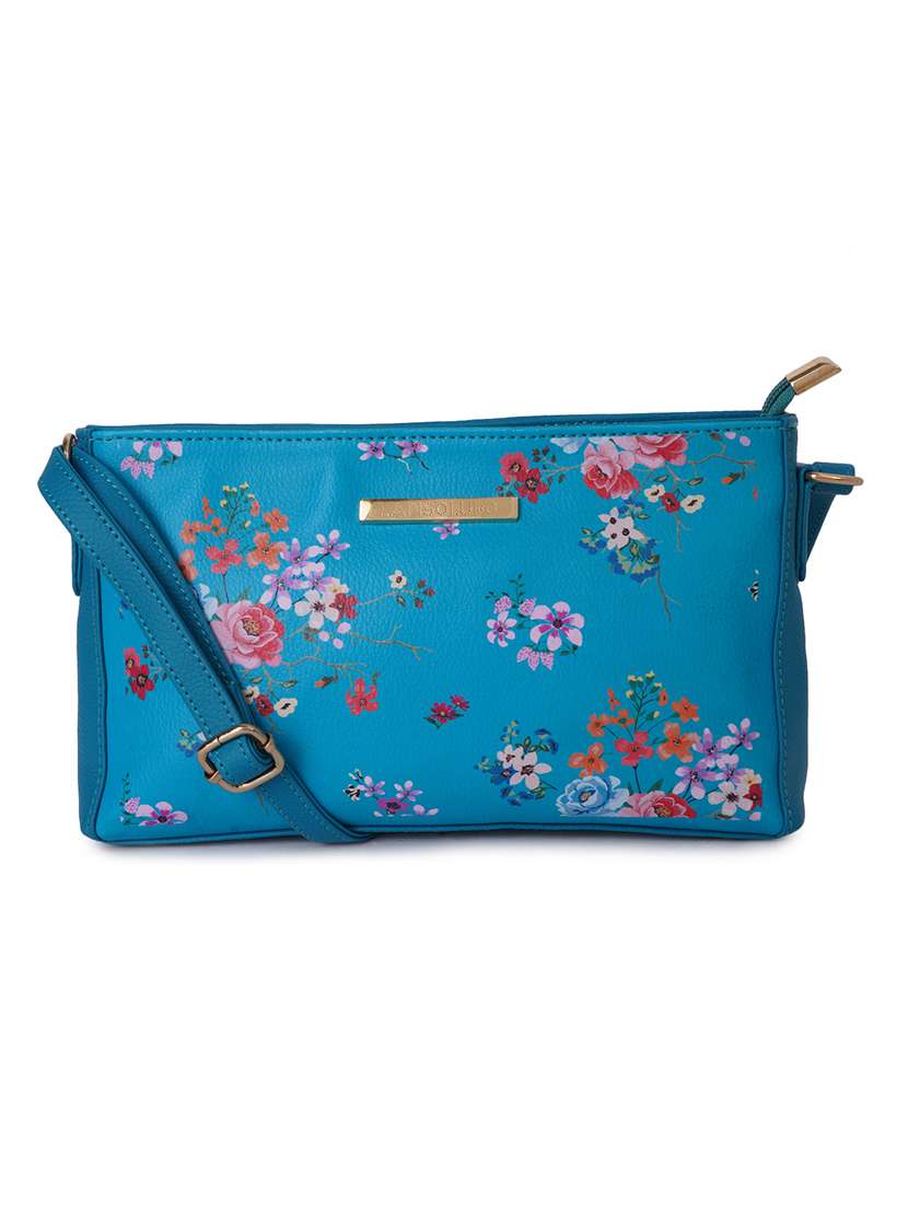 nude leatherette (pu) sling bag