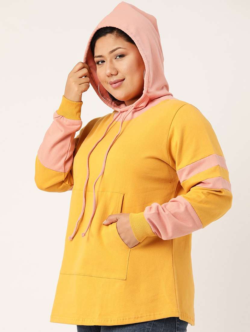 hooded neck plus sweatshirt - 17529858 -  Standard Image - 1