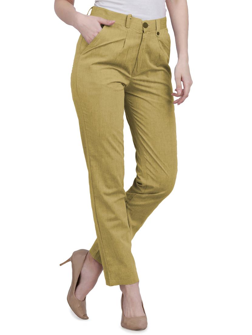 high rise pleated trouser - 17529914 - Standard Image - 1