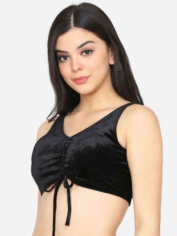 ruched detail bralette  - 17530339 -  Standard Image - 1
