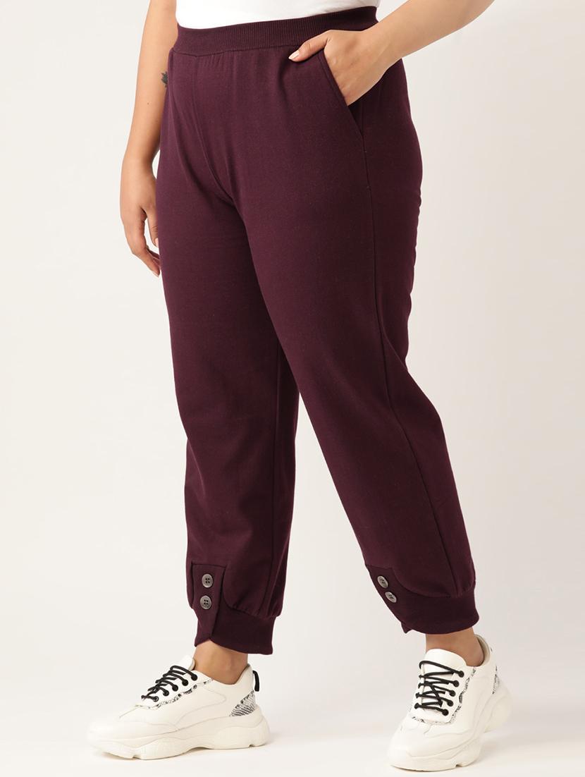burgundy plus jogger  - 17530545 -  Standard Image - 1