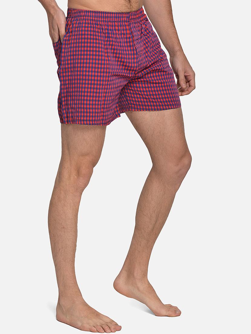 red checkered boxer - 17531463 - Standard Image - 1