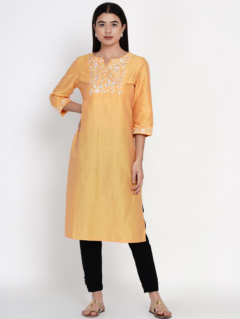 women's straight kurta - 17532487 - Zoom Image - 0